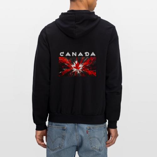 Canada Splash - Unisex Full Zip Hoodie