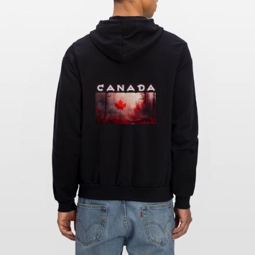 Canada Nature Vibes - Unisex Full Zip Hoodie