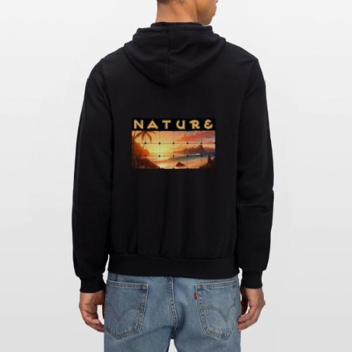 Nature: Tropical Twilight - Unisex Full Zip Hoodie