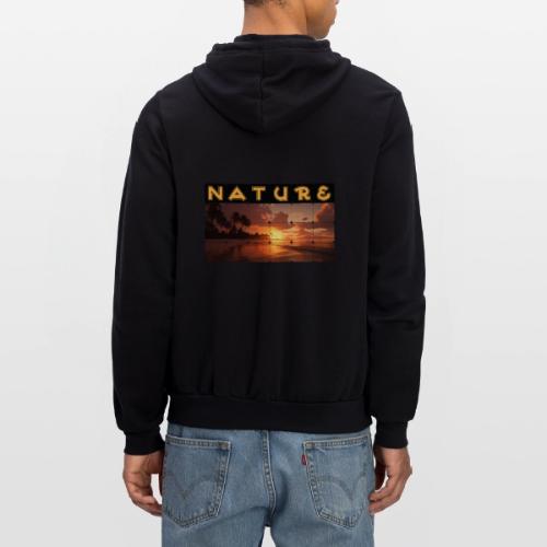 Nature: Sunset Serenity - Unisex Full Zip Hoodie
