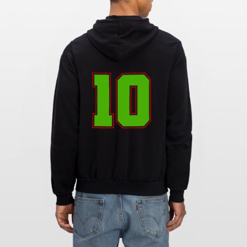 The Magic Number 10 - Unisex Full Zip Hoodie