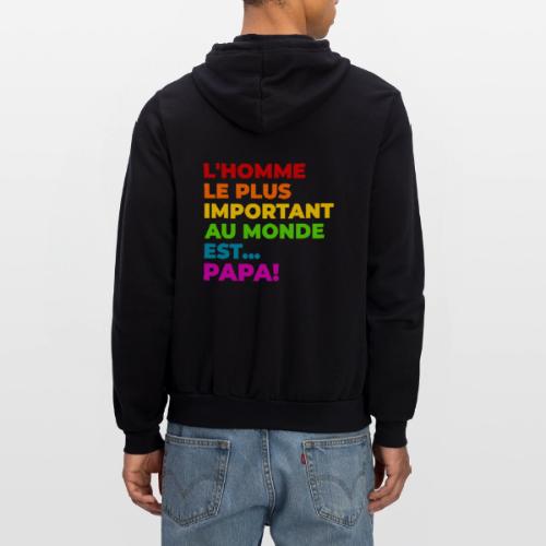 Dad: The Most Precious Man in the World - Unisex Full Zip Hoodie