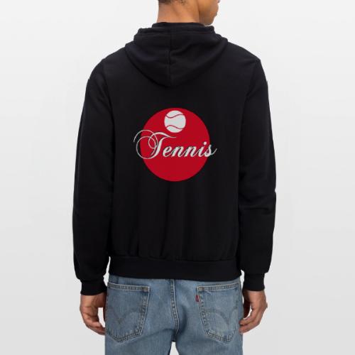 Tennis Pulse - Unisex Full Zip Hoodie