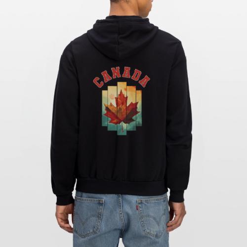 Canada’s Artistic Emblem - Unisex Full Zip Hoodie