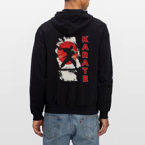 Karate: the spirit of discipline - Unisex Full Zip Hoodie