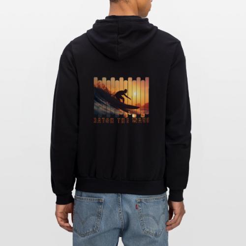 Surfing: Catch the Wave - Unisex Full Zip Hoodie