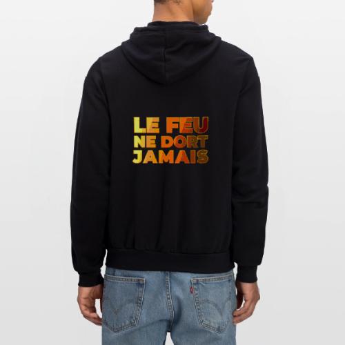 Fire never sleeps - Unisex Full Zip Hoodie