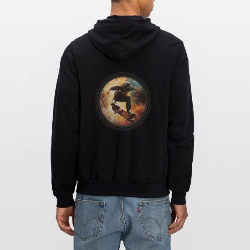 Skateboarding Flow - Unisex Full Zip Hoodie