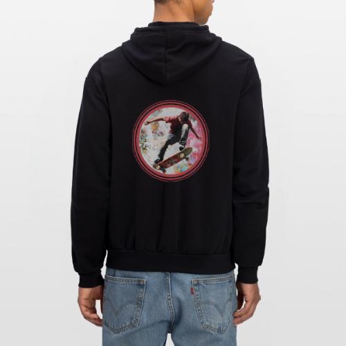 Skateboarding Soul - Unisex Full Zip Hoodie