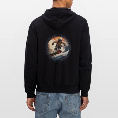 Snowboarding Elevation - Unisex Full Zip Hoodie