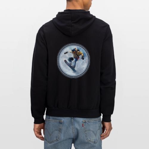 Snowboarding Life - Unisex Full Zip Hoodie