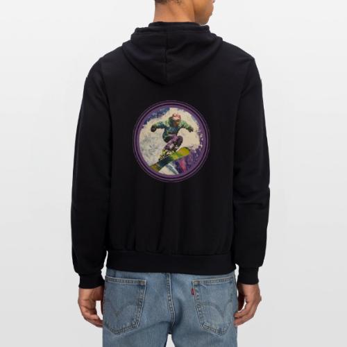 Snowboarding Soul - Unisex Full Zip Hoodie