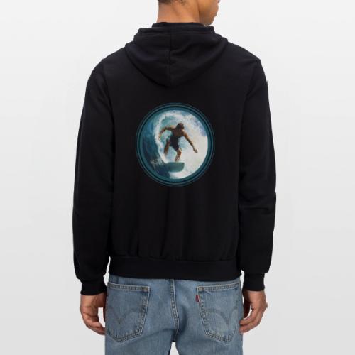 Surfing Horizon - Unisex Full Zip Hoodie