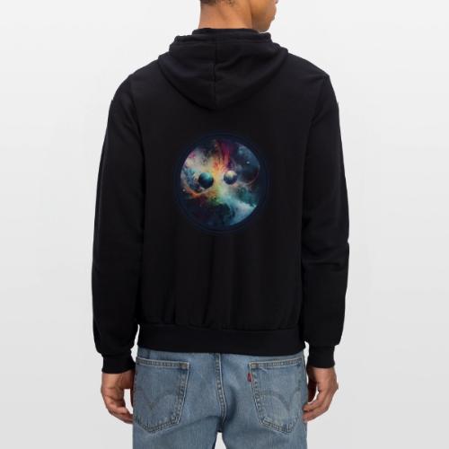 Chaotic Color Planets - Unisex Full Zip Hoodie