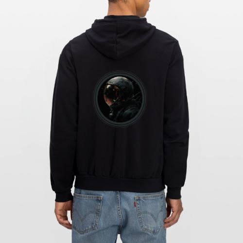 Astronaut: Reach for the stars - Unisex Full Zip Hoodie