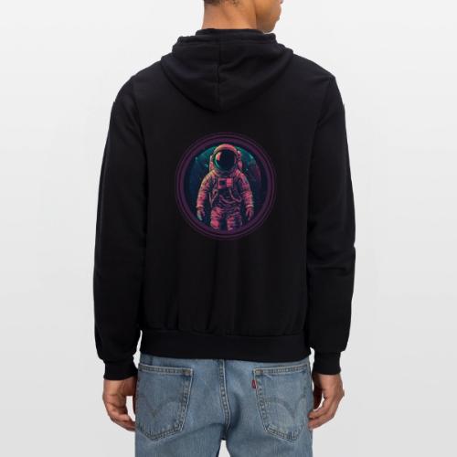 Astronaut: Explore the unknown - Unisex Full Zip Hoodie