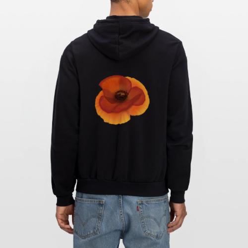 Vivid poppy - Unisex Full Zip Hoodie