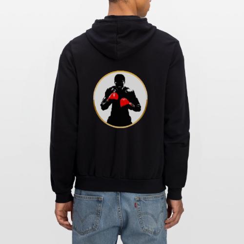 Boxing: Golden Ring Fighter - Unisex Full Zip Hoodie