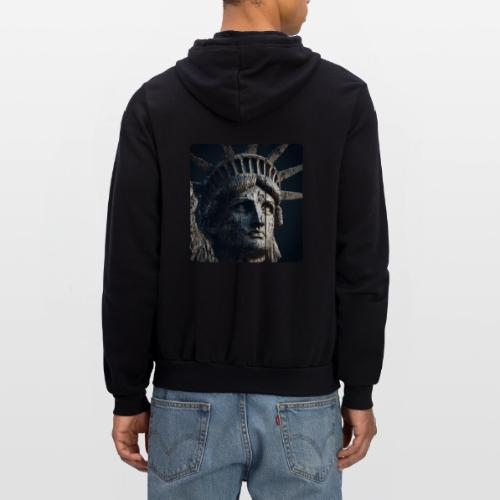 USA: Liberty in Shadows - Unisex Full Zip Hoodie