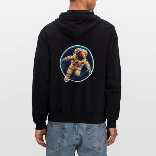 Astronaut: Dream, explore, discover! - Unisex Full Zip Hoodie