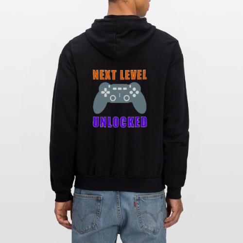 Next Level Unlocked Gamer Design - Unisex Full Zip Hoodie