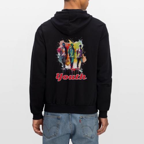 Forever Youthful - Unisex Full Zip Hoodie