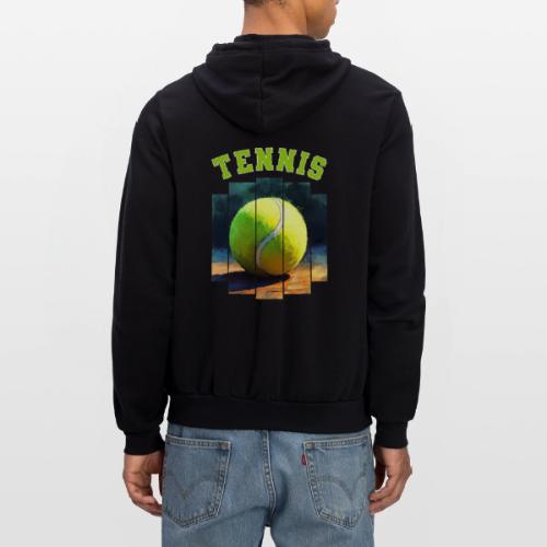 Tennis Vibes Only - Unisex Full Zip Hoodie