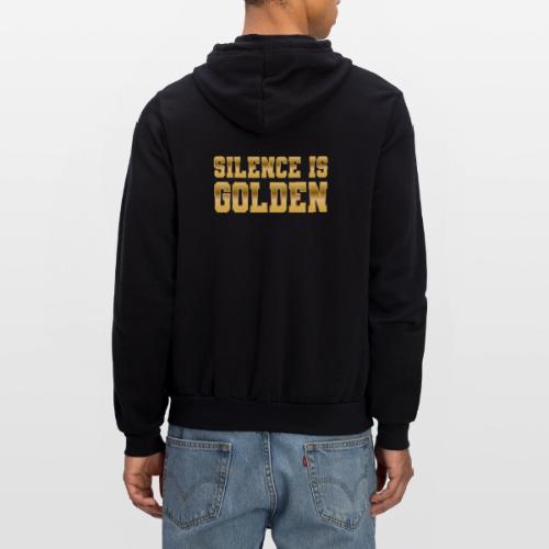 Silence is Golden - Unisex Full Zip Hoodie