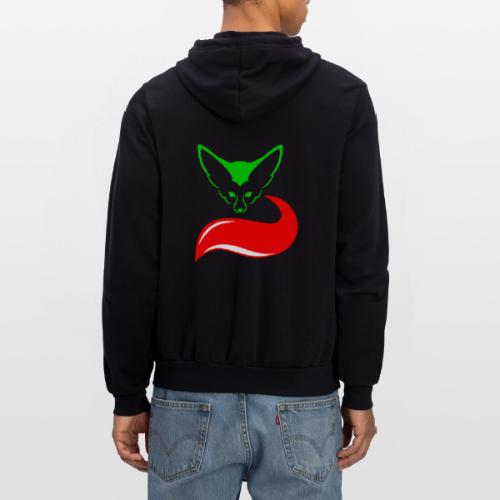 The Fennec, the Desert Fox of Algeria - Unisex Full Zip Hoodie