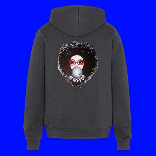 Afro pop_ - Unisex Full Zip Hoodie