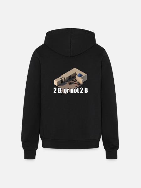 csgo de dust2 - Unisex Full Zip Hoodie - black