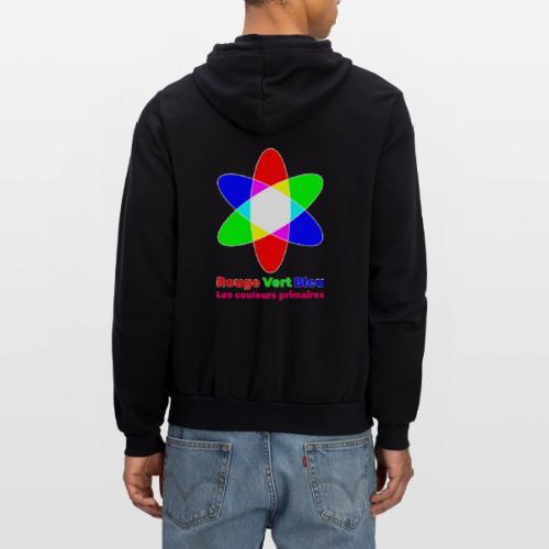 RGB Primary Colors - Unisex Full Zip Hoodie