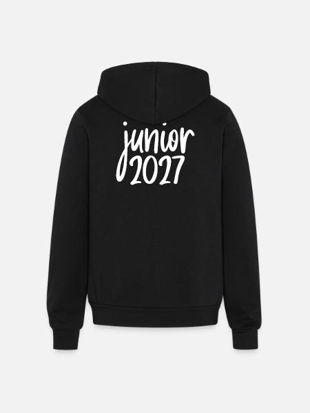 Junior 2027 - Unisex Full Zip Hoodie - black