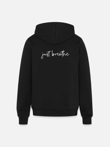 Let That Stuff Go - Unisex Full Zip Hoodie - black