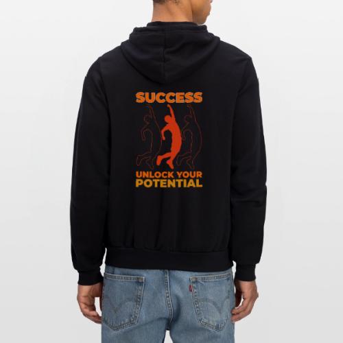 Unlock Success - Unisex Full Zip Hoodie