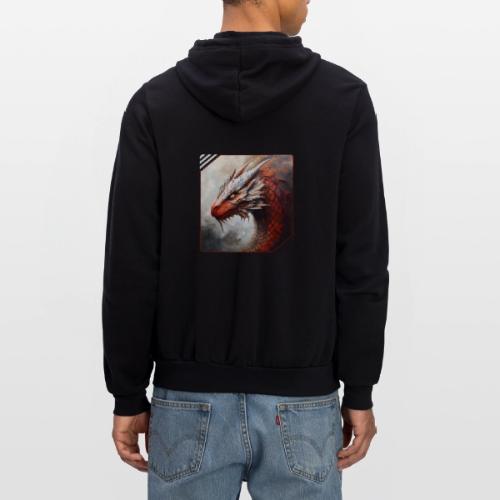Mystic Dragon Realm - Unisex Full Zip Hoodie