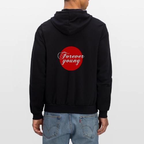Forever Young, timeless Youth - Unisex Full Zip Hoodie