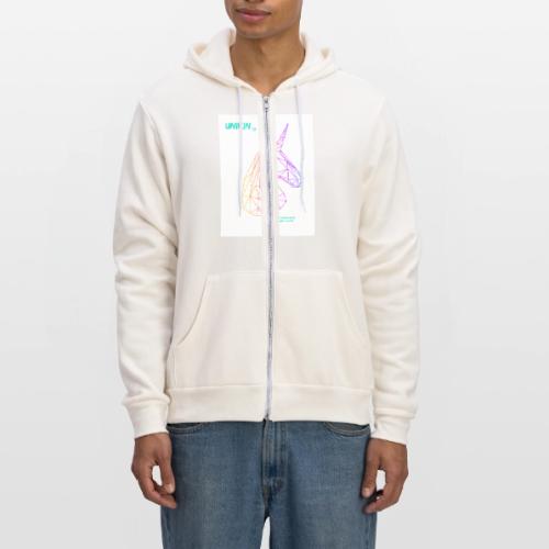 Unikin Front - Unisex Full Zip Hoodie