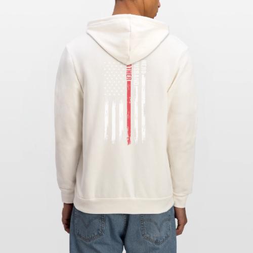 American Best Dad Hero Husband Father - Unisex Full Zip Hoodie
