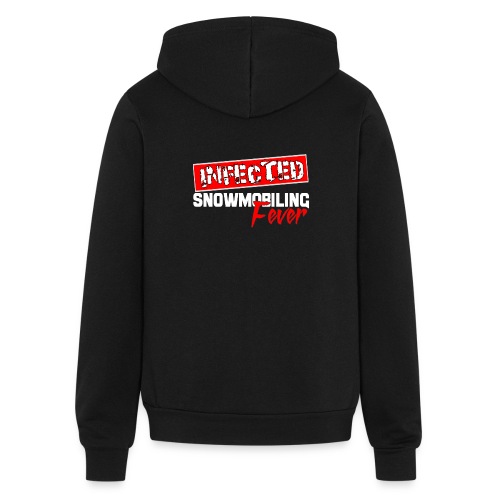 Infected Snowmobiling Fever - Bella + Canvas Unisex Full Zip Hoodie