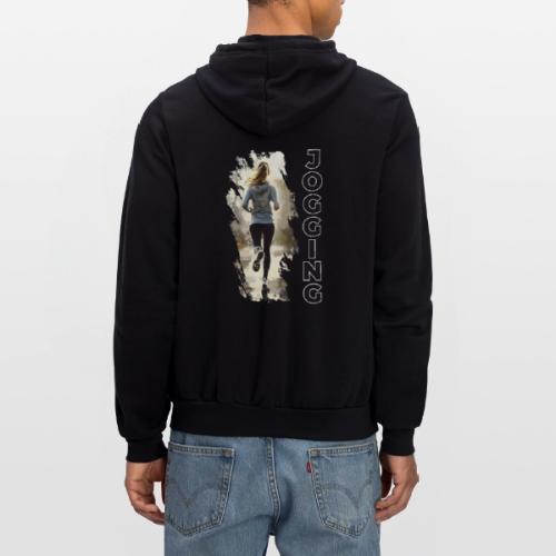 Jogging: Run into Motion - Unisex Full Zip Hoodie