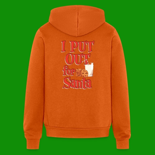 I Put Out For Santa - Bella + Canvas Unisex Full Zip Hoodie