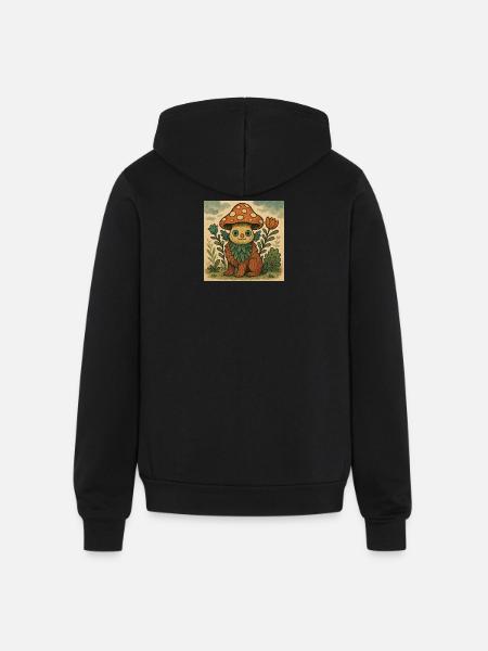 Very unique - Unisex Full Zip Hoodie - black
