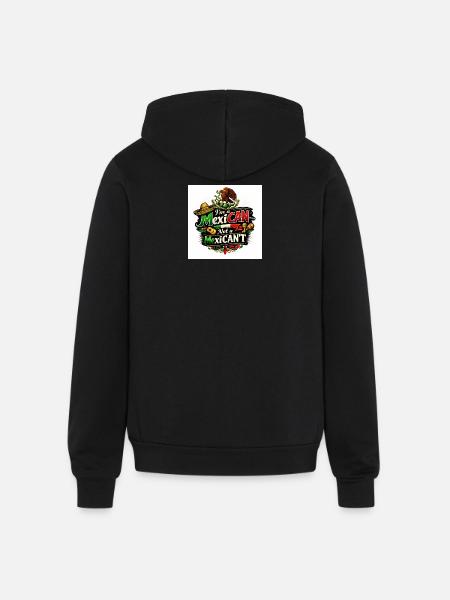 I'm a MexiCAN! - Unisex Full Zip Hoodie - black