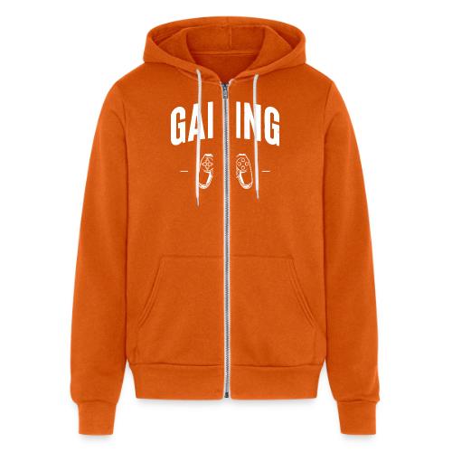 White Gaming Collection - Unisex Full Zip Hoodie