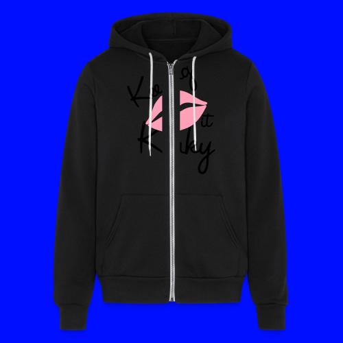 keeping it kinky - Unisex Full Zip Hoodie
