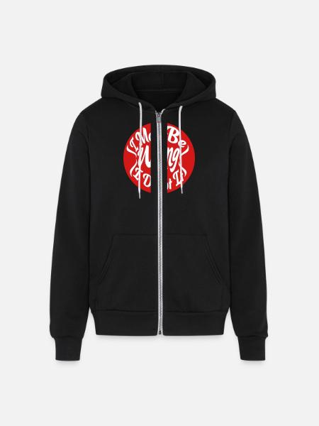 I may be wrong - Unisex Full Zip Hoodie - black