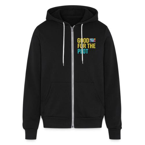 Good for the Plot | MediaMelanieTV - Unisex Full Zip Hoodie