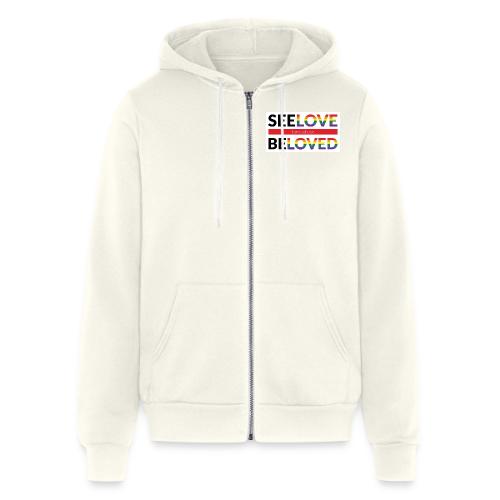 FUMCSD See Love, Be Loved: white design background - Unisex Full Zip Hoodie