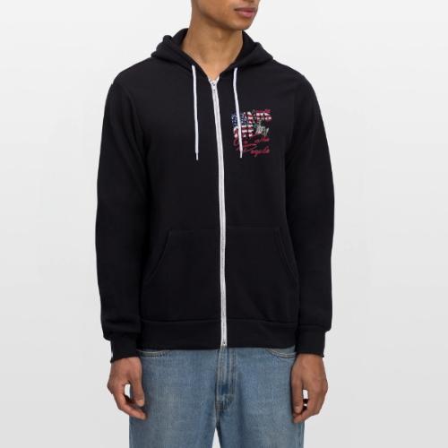 Hands Off We The People - Unisex Full Zip Hoodie